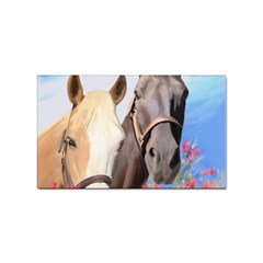 Miwok Horses Sticker 100 Pack (rectangle) by JulianneOsoske