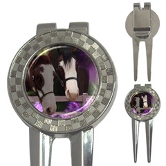 Two Horses Golf Pitchfork & Ball Marker