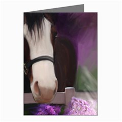 Two Horses Greeting Card (8 Pack) by JulianneOsoske