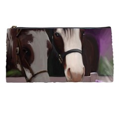 Two Horses Pencil Case by JulianneOsoske