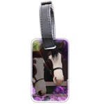 Two Horses Luggage Tag (Two Sides) Front