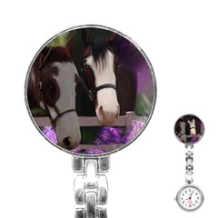 Two Horses Stainless Steel Nurses Watch