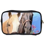 Miwok Horses Travel Toiletry Bag (Two Sides) Front