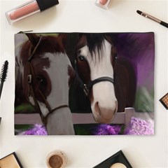 Two Horses Cosmetic Bag (xl)