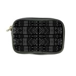 Black and White Tribal  Coin Purse Front