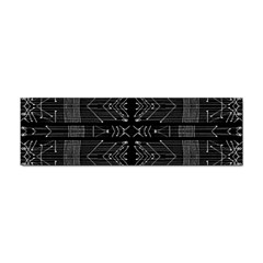 Black And White Tribal  Bumper Sticker by dflcprints