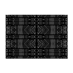 Black And White Tribal  A4 Sticker 100 Pack by dflcprints