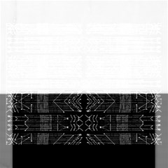 Black And White Tribal  Jigsaw Puzzle (rectangle) by dflcprints