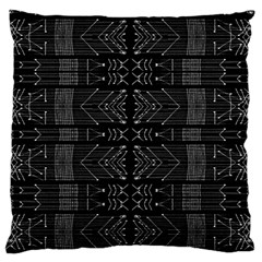 Black And White Tribal  Standard Flano Cushion Case (one Side) by dflcprints