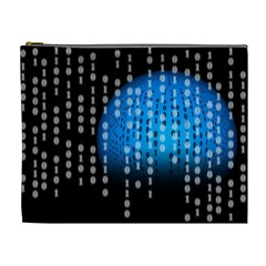 Binary Rain Cosmetic Bag (xl)