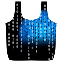 Binary Rain Reusable Bag (xl)