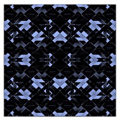 Geometric Futuristic Design Satin Scarf (square) by dflcprintsclothing