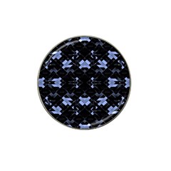 Futuristic Geometric Design Golf Ball Marker (for Hat Clip) by dflcprints