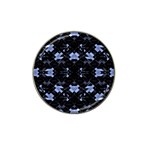 Futuristic Geometric Design Golf Ball Marker 4 Pack (for Hat Clip) Front