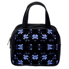 Futuristic Geometric Design Classic Handbag (one Side) by dflcprints