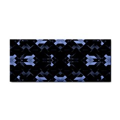 Futuristic Geometric Design Hand Towel by dflcprints