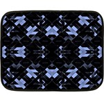 Futuristic Geometric Design Mini Fleece Blanket (Two Sided) 35 x27  Blanket Front