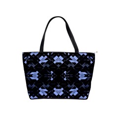 Futuristic Geometric Design Large Shoulder Bag