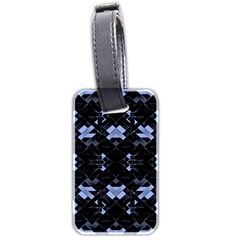 Futuristic Geometric Design Luggage Tag (two Sides)