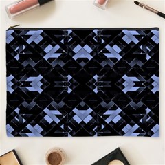 Futuristic Geometric Design Cosmetic Bag (xxxl) by dflcprints