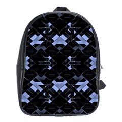 Futuristic Geometric Design School Bag (xl) by dflcprints