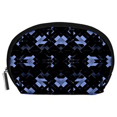 Futuristic Geometric Design Accessory Pouch (large) by dflcprints