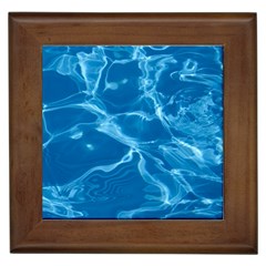 Water  Framed Ceramic Tile