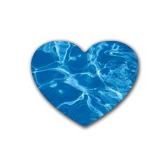 Water  Drink Coasters 4 Pack (heart) 