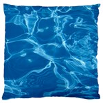 Water  Standard Flano Cushion Case (One Side) Front