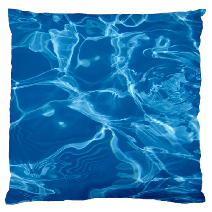 Water  Standard Flano Cushion Case (One Side)