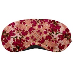 Vintage Floral Print Sleeping Mask