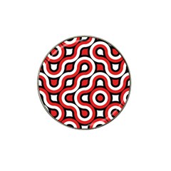 Waves And Circles Hat Clip Ball Marker (4 Pack)