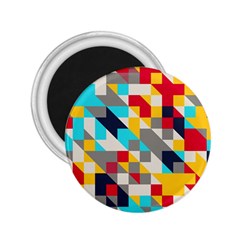 Colorful Shapes 2 25  Magnet