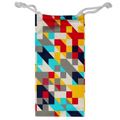 Colorful Shapes Jewelry Bag