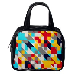 Colorful Shapes Classic Handbag (one Side)