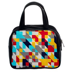 Colorful Shapes Classic Handbag (two Sides)