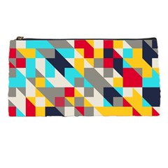 Colorful Shapes Pencil Case by LalyLauraFLM