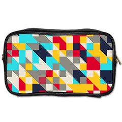 Colorful Shapes Toiletries Bag (two Sides)