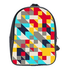 Colorful Shapes School Bag (xl)