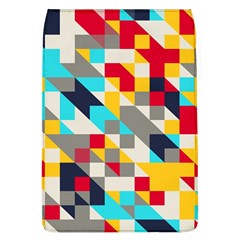 Colorful Shapes Removable Flap Cover (large)