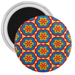 Floral Pattern 3  Magnet