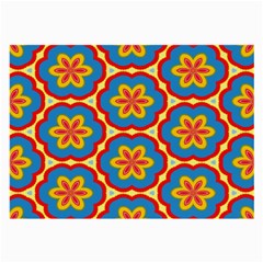 Floral Pattern Glasses Cloth (large)