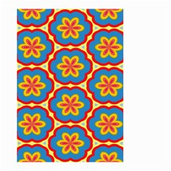 Floral Pattern Small Garden Flag (two Sides)