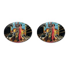 Megaforce F412359c Cufflinks (oval)