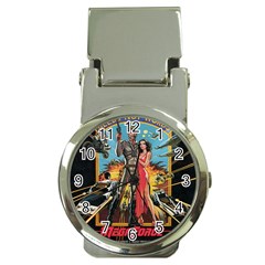 Megaforce F412359c Money Clip With Watch