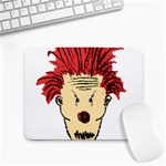 Evil Clown Hand Draw Illustration Small Mouse Pad (Rectangle) Front