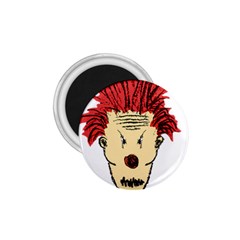 Evil Clown Hand Draw Illustration 1 75  Button Magnet by dflcprints