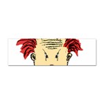 Evil Clown Hand Draw Illustration Bumper Sticker Front