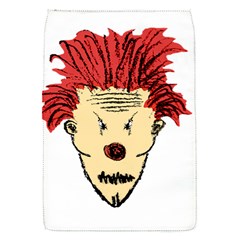 Evil Clown Hand Draw Illustration Removable Flap Cover (small) by dflcprints