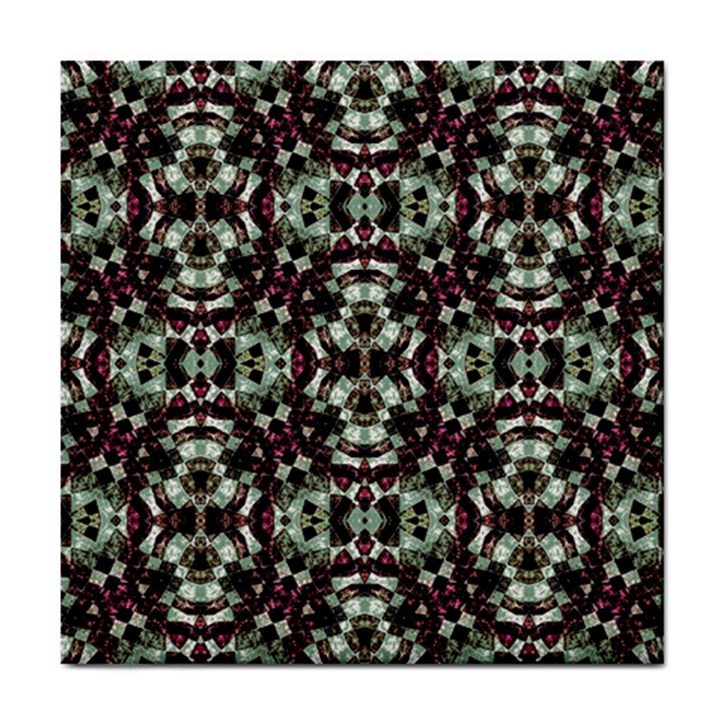 Geometric Grunge Ceramic Tile